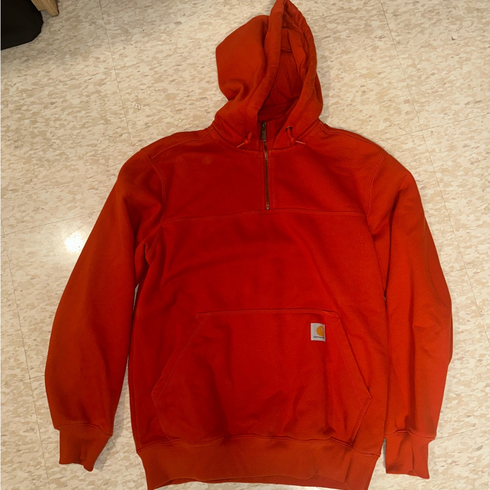 Men’s Carhartt 1/4 Zip Rain Defender Hoodie